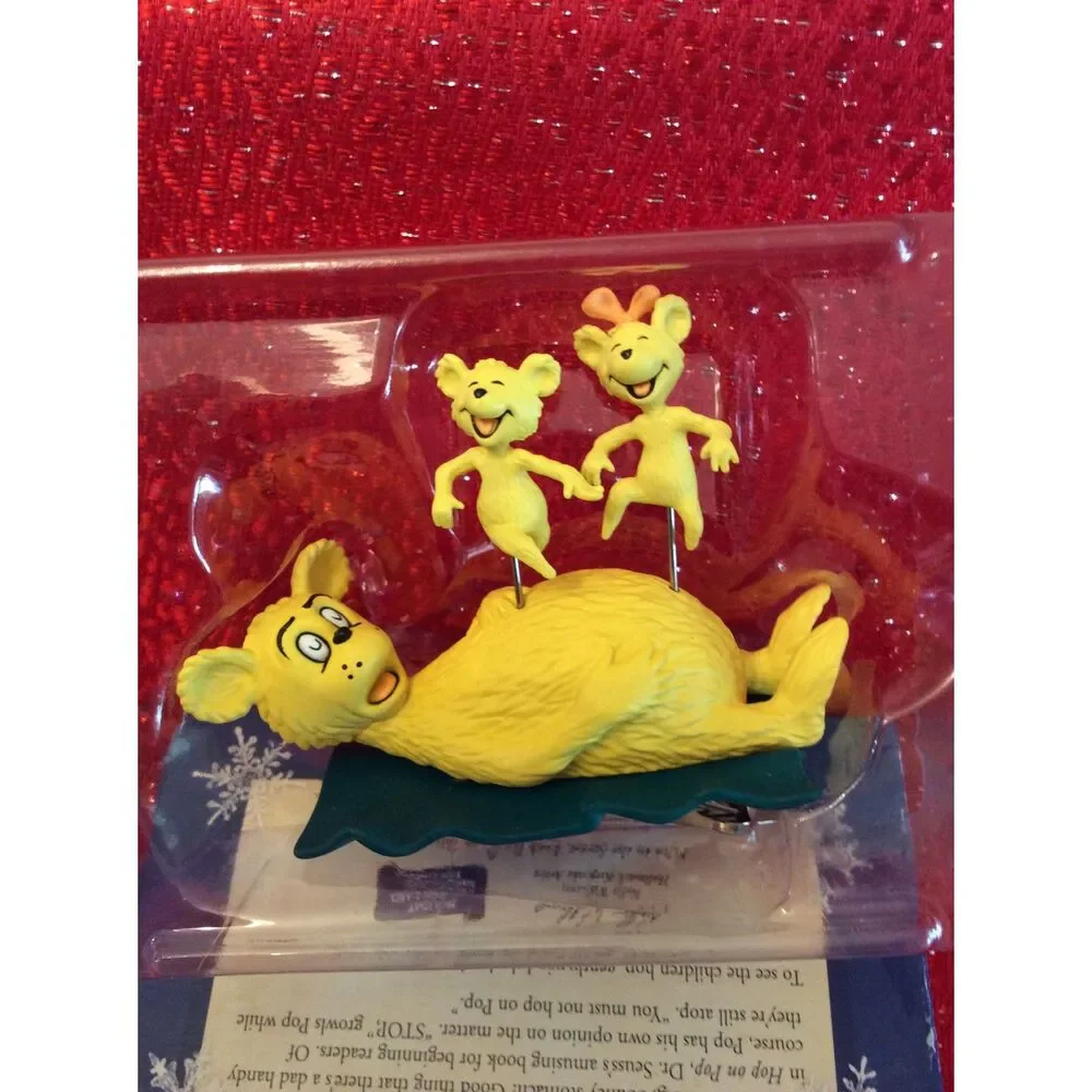 Hop on Pop Dr. Seuss Hallmark Ornament Windup Collectors